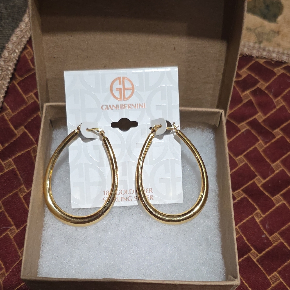 Giani Bernini Gold-Tone Teardrop Earrings